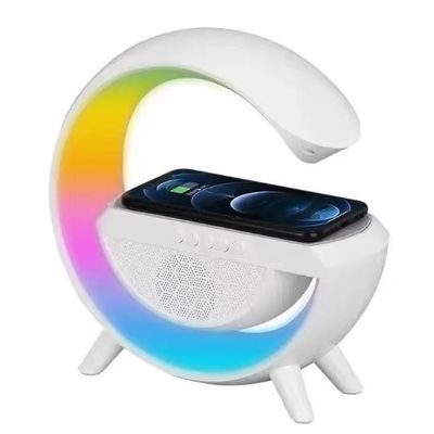 Radioapparat-schnelles Ladegerät-drahtloser Bluetooth-Sprecher 10W Smartphone mit RGB-Licht-Lampe